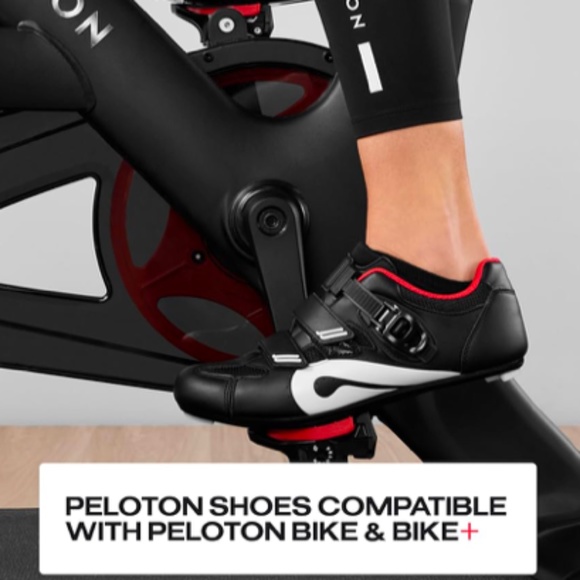 Peloton Black and Red Cycling Shoes - Picture 11 of 14
